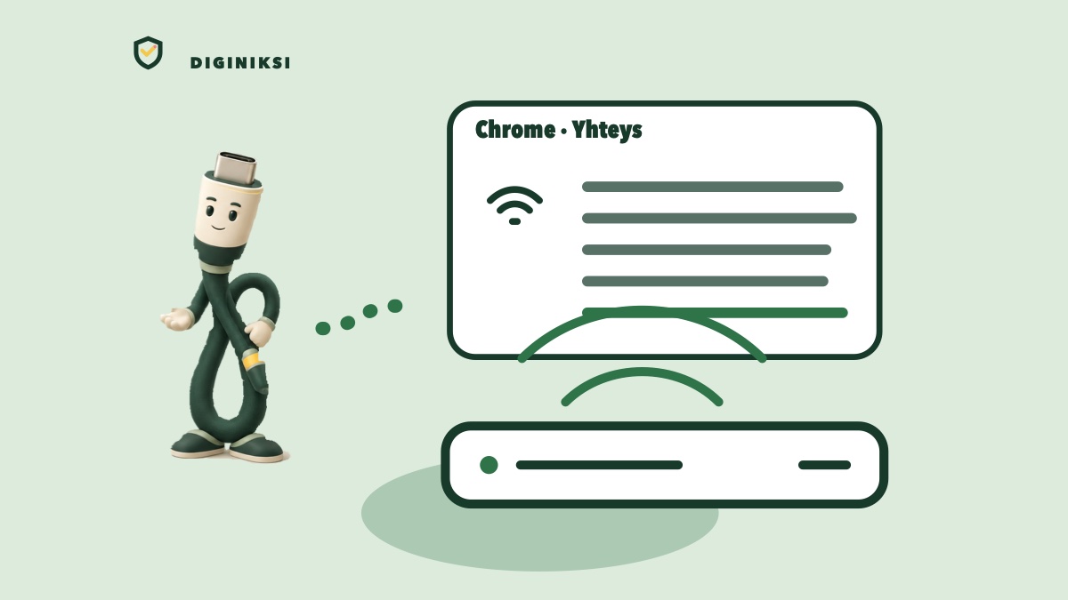 Lisää verkkosivu Chrome-selaimesta