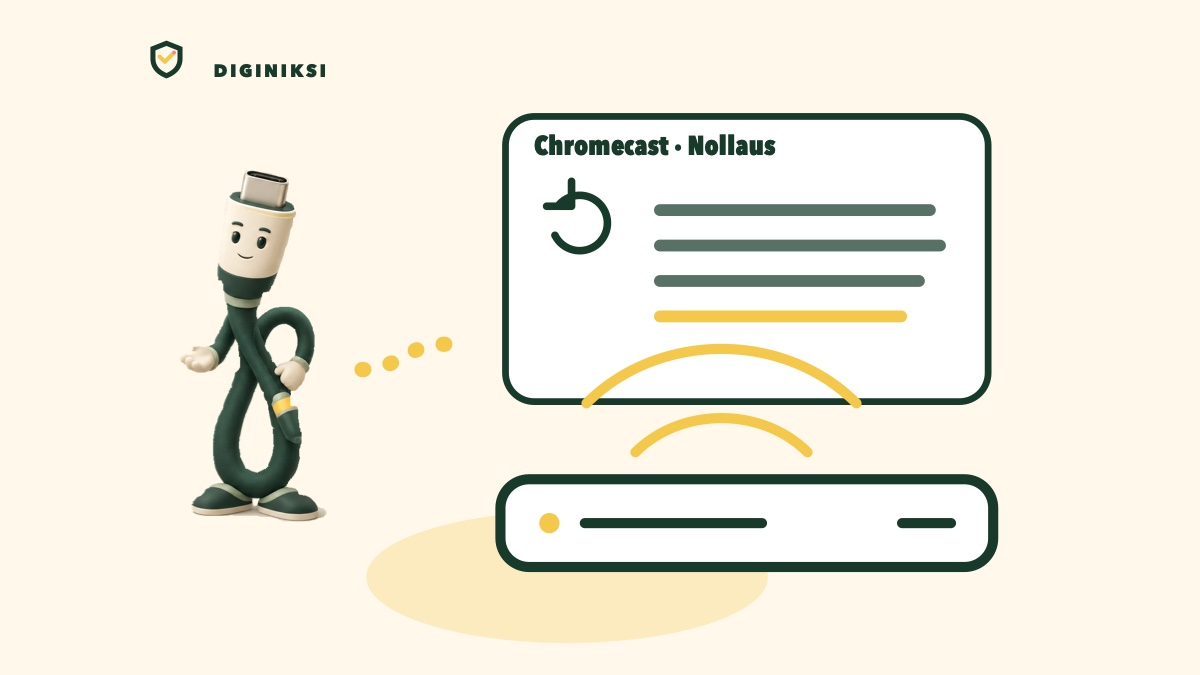 Chromecast-laitteen nollaaminen