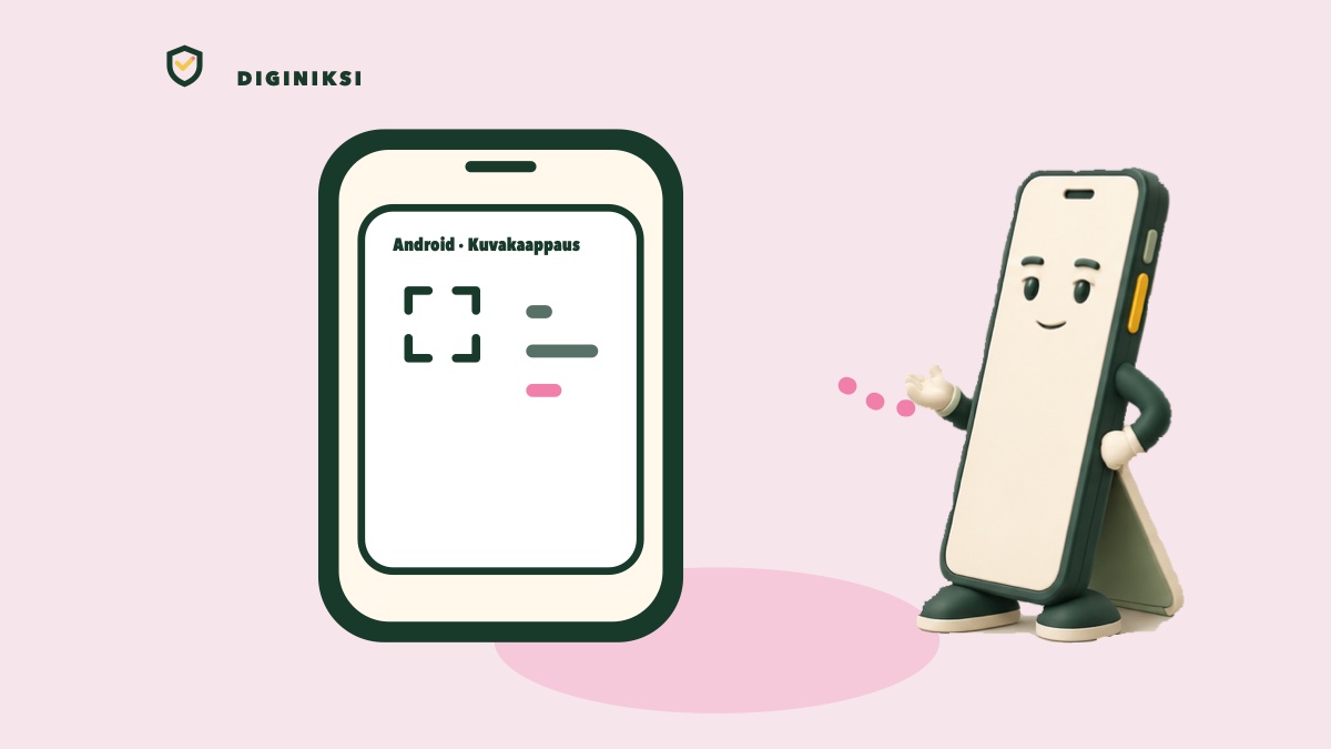 Muokkaa kuvankaappausta Androidilla