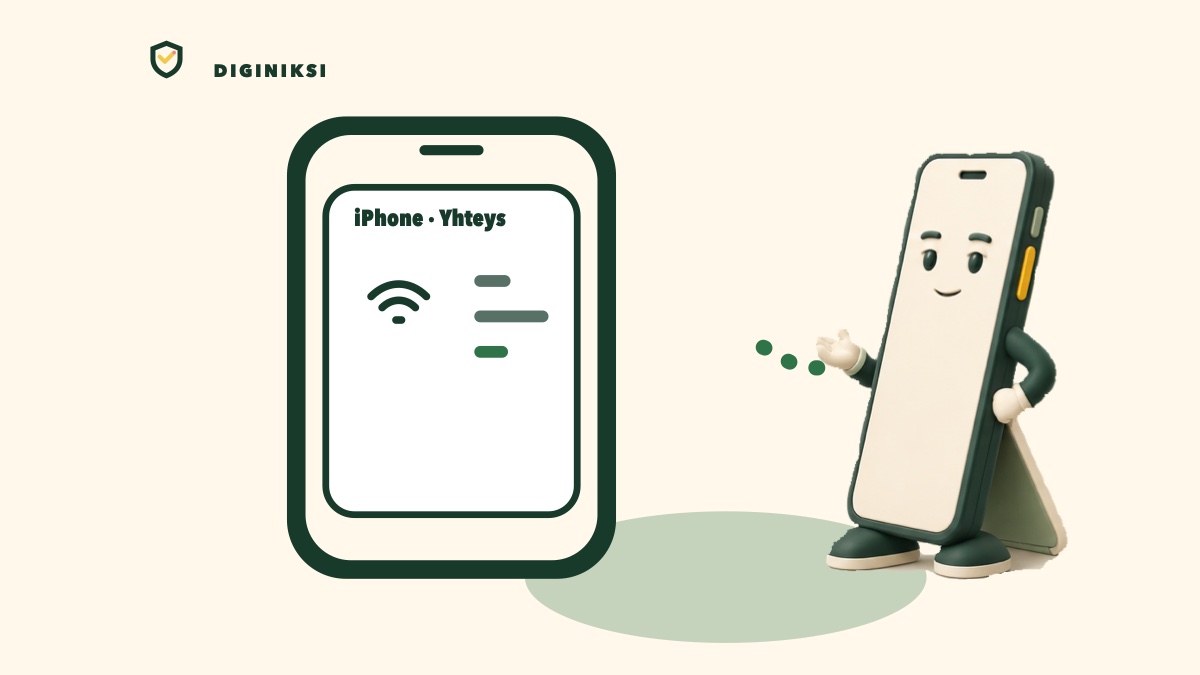 Ota hotspot käyttöön iPhonella