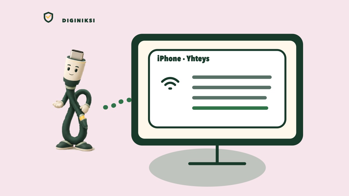 Yhdistä tietokone Wi-Fi:llä