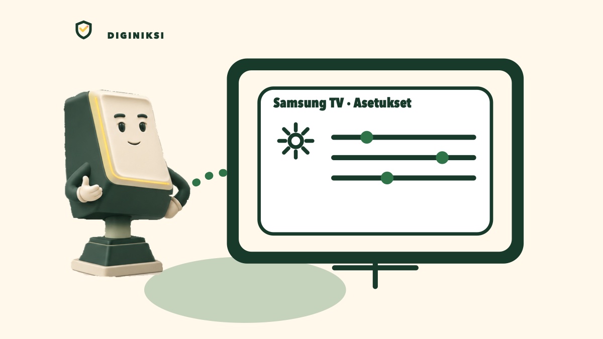 Avaa Samsung TV:n asetukset