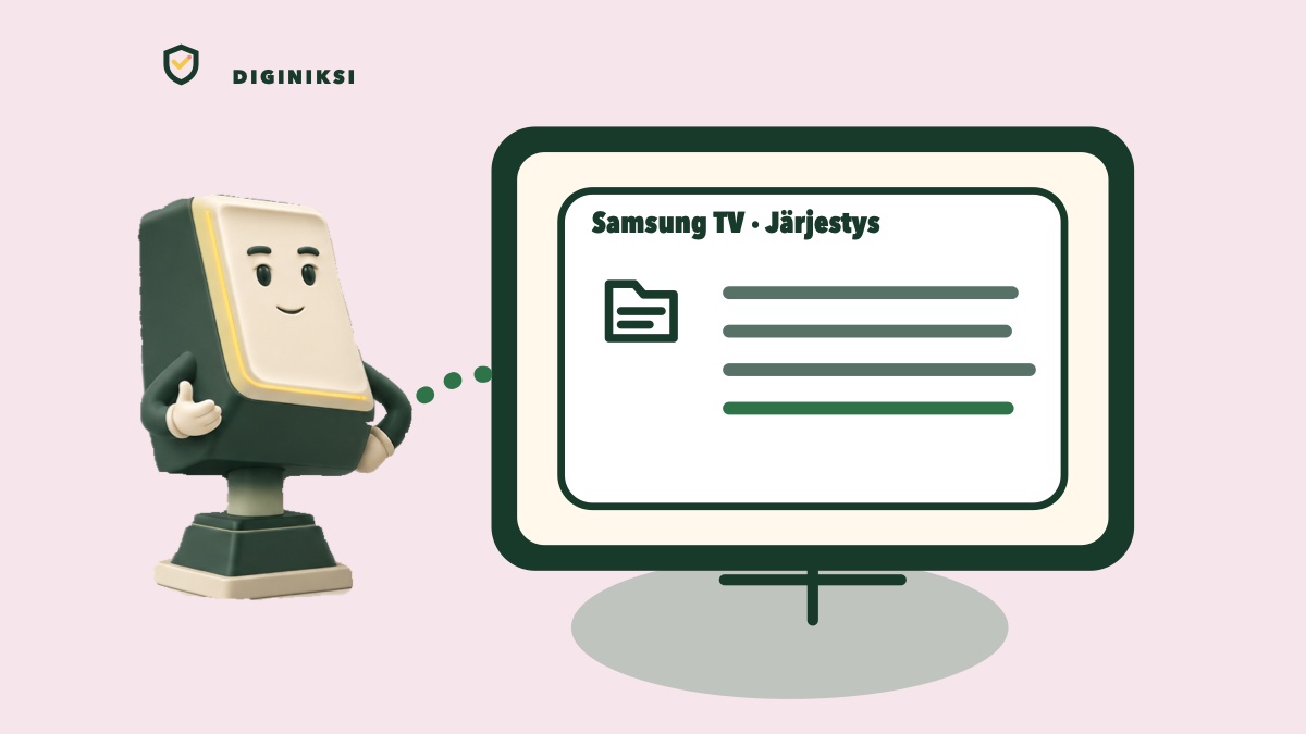 Tallenna kanavat Samsung TV:hen