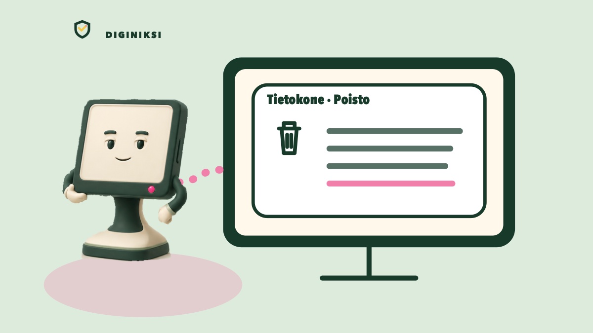 Poista henkilökohtaiset tiedot